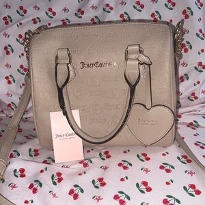 Juicy Couture Tan Satchel Bag NWT